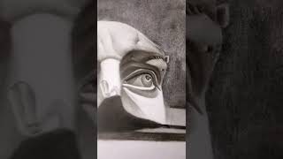 Charcoal Drawing art arttutorial pencildrawing shorts short [upl. by Notloc]