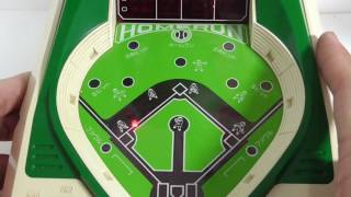 16409 Gakken FL LSI Tabletop Game Baseball 2 Made in Japan 1979 [upl. by Itsyrk29]