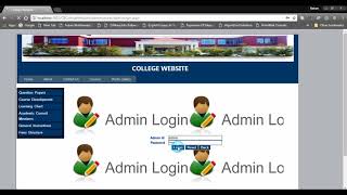 how to create college website in aspnet part 8 [upl. by Roehm]