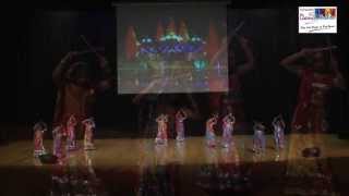 Dandiya dance performance o by children group on Kisna song  Sampadas Dance Studio [upl. by Ehav354]