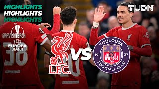 Liverpool vs Toulouse  HIGHLIGHTS  UEFA Europa League 202324  TUDN [upl. by Aisa940]