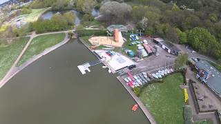 Fairlands Valley Park from the air [upl. by Idolah]