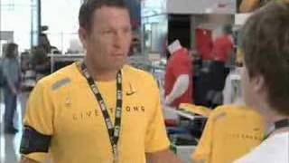 Lance Armstrong LiveStrong [upl. by Llewsor]