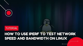 How to use iPerf to test network speed and bandwidth on Linux  VPS Tutorial [upl. by Pyle]