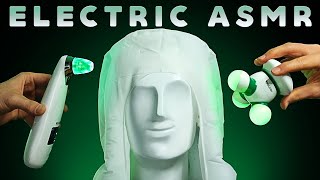 ASMR Electric Triggers from Ear to Ear No Talking Hum Whir BuZzZz [upl. by Syramad]