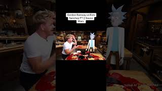 Gordon Ramsay vs Rick Sanchez PT 2 Sauce Wars ai minimax capcut ideogram gordonramsay [upl. by Tyrrell]