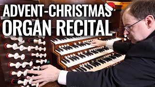 🎵 An ADVENTCHRISTMAS Organ Recital from Blackburn Cathedral  John Hosking [upl. by Ahcmis]