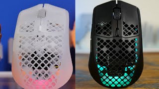 SteelSeries Aerox 3 Wireless vs Aerox 3 Wireless Ghost Edition 2022  whats new [upl. by Eedolem]