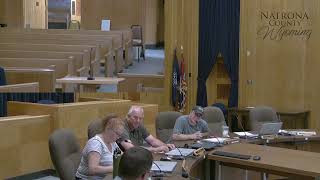 Natrona County Board of County Commissioners Meeting  July 2 2024 [upl. by Lede]