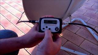 Satellite Finder meter how to use [upl. by Amirak]