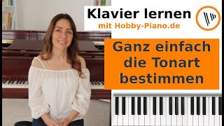 Tonart bestimmen amp Quintenzirkel  ganz leicht   Klavier lernen mit Hobby Piano [upl. by Enautna942]