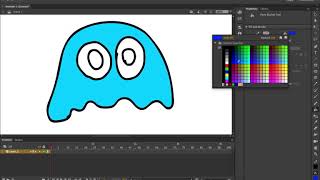 Simple character animation in Adobe Animate CC  part 01 [upl. by Sproul]