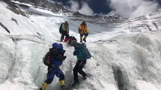 Mount Everest accident [upl. by Anniram]