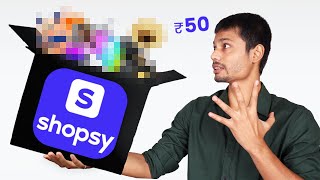 I Tested Cheap Tech Gadgets from Shopsy  Gadgets Starting ₹50🫣 [upl. by Eidak]