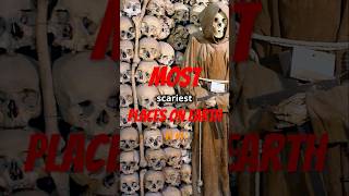 Exploring the Haunted Catacombs of Paris 😱 scary shorts [upl. by Arlan]