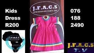 JFACSPTYLTD kids Sepedi African Traditional Dress 2024 [upl. by Aldwon]