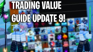 GPO TRADING VALUE TIERLIST UPDATE 9 [upl. by Una112]