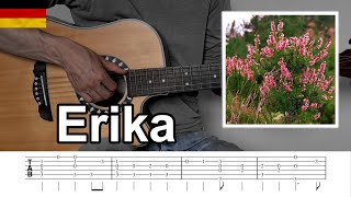 Erika German soldier song  fingerstyle guitar TAB [upl. by Guise]