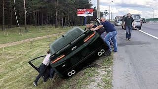 Idiots in Cars 2023 Russian Roads 25 [upl. by Aronaele]