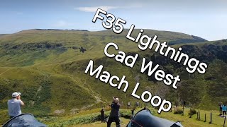 Mach Loop Wales Fighter Jets Fast and Low [upl. by Lipinski]