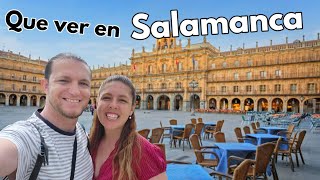 Que ver y hacer en SALAMANCA en 2 días 2024  Guía de Salamanca Castilla y León  España [upl. by Navets]