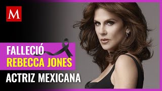 Murió Rebecca Jones famosa actriz mexicana a los 65 años de edad [upl. by Eeryk]