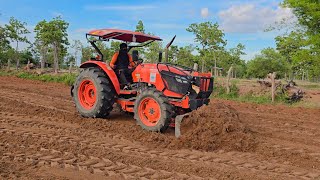 อีกคลิบกับงานดันดินของ Kubota m 6240 [upl. by Lewert]