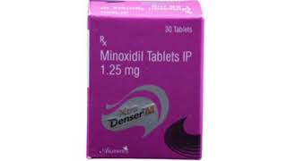 Xtra Denser M Tablets Minoxidil Tablets IP 125 mg [upl. by Keil50]