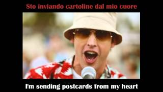 James Blunt  Postcards  English and Italian Lyrics [upl. by Judenberg]