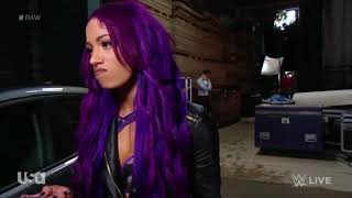 Sasha Banks amp Bayley Angry FULL Backstage Segment RAW 6182018 [upl. by Lamaaj]