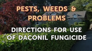 Directions for Use of Daconil Fungicide [upl. by Yras]