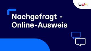 Was ist der OnlineAusweis und was kann er [upl. by Ahsian604]