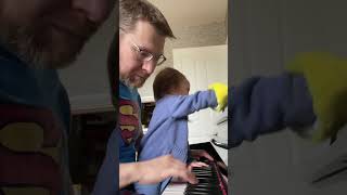 Summertime Gershwin baby piano duet [upl. by Maure187]