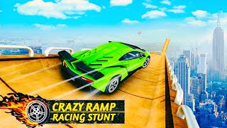 Car Games GT Races Stunt Car  Mega Ramp Impossible Tracks  trazogames [upl. by Ebbie]