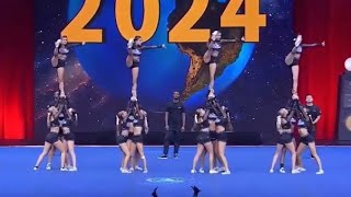 Cheer Florida Sea Warriors Finals The Cheerleading Worlds 2024 Day 3 [upl. by Ennaoj966]