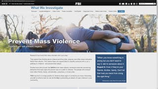 FBI releases report listing threat indicators to look for in effort to prevent mass shootings [upl. by Valaree67]