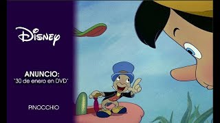 Pinocho Anuncio  30 de enero en Bluray y DVD  Disney Oficial [upl. by Ohcamac]