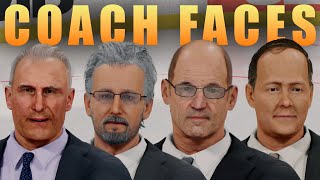 ALL COACH FACES In Game  NHL 25 UPDATE [upl. by Si814]