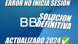 No me deja iniciar sesión en bbva móvil solución [upl. by Levona913]