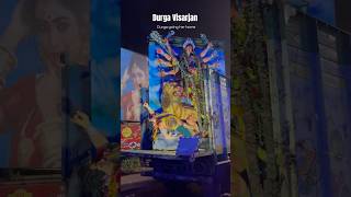 Durga visarjan 👀🌸looking forward next year kolkata festival shorts youtubeshorts [upl. by Hull500]