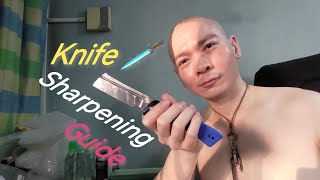 How to sharpen pocket knife [upl. by Rehpotsyrk341]