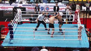 WAKO European Championship 2018 final RAJABZADEH BAHRAM vs PLAZIBAT ANTONIO K1 051 S M 91 kg [upl. by Penman]