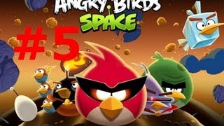 Angry Birds Space Walkthrough Gameplay part 5 pc HD [upl. by Letsirhc46]