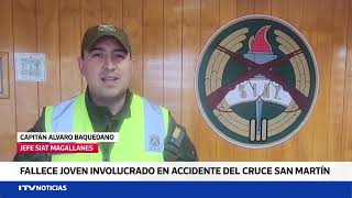 Fallece joven tras accidente en el cruce San Martín Carabineros encuentra al tercer involucrado [upl. by Estella]