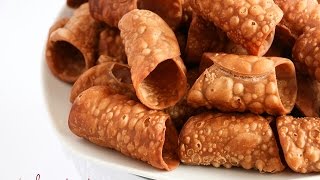 How to make authentic Sicilian cannoli shells video reipe [upl. by Nomrej]