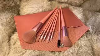 8 piece makeup brush set [upl. by Philippine986]