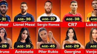 footballers and their wives and girlfriend age [upl. by Gregson]