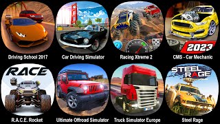 Driving School 2017Car Driving SimulatorRacing Xrteme 2CMSCar MachanicTruck Simulator Europe [upl. by Adev]