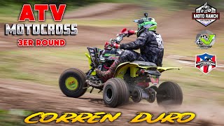 Los MAS DUROS de PUERTO RICO corren ATV MOTOCROSS3er Round4k [upl. by Ellennahs]