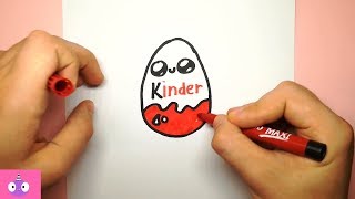 KAIP NUPIEŠTI KINDER KIAUŠINĮ [upl. by Hna699]